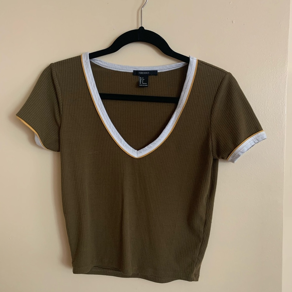 Green Basic Tee